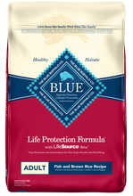 Load image into Gallery viewer, Blue Buffalo Life Protection Natural Fish & Brown Rice Recipe Adult Dry Dog Food