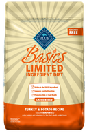 Blue Buffalo Basics Large Breed Adult Turkey & Potato Recipe Dry Dog Food