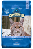 Blue Buffalo Wilderness Grain Free Chicken High Protein Recipe Indoor Dry Cat Food