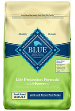 Load image into Gallery viewer, Blue Buffalo Life Protection Natural Lamb & Brown Rice Recipe Small Breed Adult Dry Dog Food