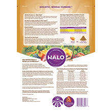 Load image into Gallery viewer, Halo Adult Healthy Weight Grain Free Holistic Turkey, Turkey Liver & Duck Recipe Dry Dog Food