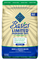 Blue Buffalo Basics Grain Free Adult Duck & Potato Recipe Dry Dog Food