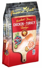 Load image into Gallery viewer, Fussie Cat Market Fresh Grain Free Chicken & Turkey Recipe Dry Cat Food