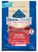 Blue Buffalo Blue All Natural Dental Bones Dog Treats