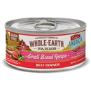 Whole Earth Farms Grain Free Small Breed Beef Recipe Canned Dog Food