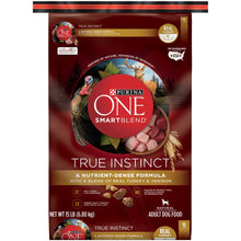Load image into Gallery viewer, Purina ONE SmartBlend True Instinct Turkey & Venison Dry Dog Food