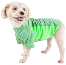 Load image into Gallery viewer, Pet Life Active Warf Speed Sporty Performance Dog T-Shirt in Green