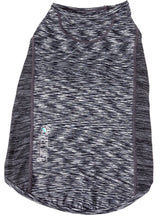 Load image into Gallery viewer, Pet Life Active Warf Speed Sporty Performance Dog T-Shirt in Heather Black