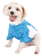 Load image into Gallery viewer, Pet Life Active Warf Speed Sporty Performance Dog T-Shirt in Blue