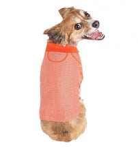 Load image into Gallery viewer, Pet Life Active Relax Stretch Fur Flexed Orange Polo Dog T-Shirt