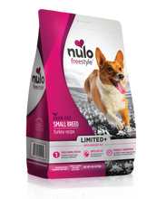 Load image into Gallery viewer, Nulo FreeStyle Limited+ Grain-Free Turkey Recipe Small Breed Puppy & Adult Dry Dog Food