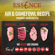 Load image into Gallery viewer, Essence Grain Free Air & Gamefowl Recipe Dry Dog Food