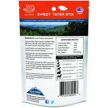 Load image into Gallery viewer, Blue Ridge Naturals Sweet Tater Stix Dog Treats