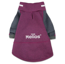 Load image into Gallery viewer, Pet Life Dog Helios Eboneflow Purple Flexible Performance Breathable Yoga Dog T-Shirt