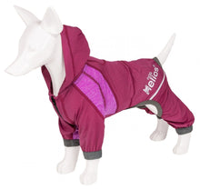 Load image into Gallery viewer, Pet Life Dog Helios Namastail Pink Full Bodied Performance Breathable Yoga Dog Hooded Tracksuit