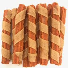 Load image into Gallery viewer, Blue Ridge Naturals Chicken Wrapped Sweet 'Tater Stix Dog Treats