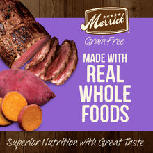 Load image into Gallery viewer, Merrick Grain Free Venison & Sweet Potato Recipe Dry Dog Food