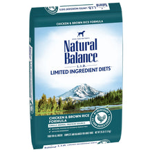 Load image into Gallery viewer, Natural Balance L.I.D. Limited Ingredient Diet Chicken & Brown Rice Formula Dry Dog Food