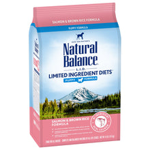 Load image into Gallery viewer, Natural Balance L.I.D. Limited Ingredient Diets Salmon & Brown Rice Puppy Formula Dry Dog Food