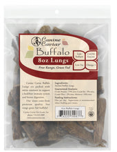 Load image into Gallery viewer, Canine Caviar Buffalo Lung Dog Treats