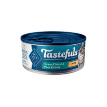 Load image into Gallery viewer, Blue Buffalo Tastefuls Natural Pate Ocean Fish & Tuna Entree Wet Cat Food
