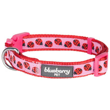 Load image into Gallery viewer, Blueberry Pet Ladybug Designer Basic Dog Collar