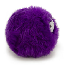 Load image into Gallery viewer, Go Dog Furballz with Chew Guard Technology Durable Plush Squeaker Dog Toy Purple