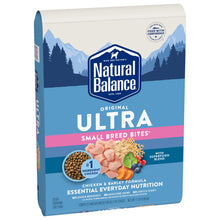 Load image into Gallery viewer, Natural Balance Original Ultra Chicken & Barley Formula Small Breed Bites Dry Dog Food