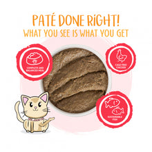 Load image into Gallery viewer, Weruva Classic Cat Pate Jolly Good Fares with Chicken & Salmon Canned Cat Food