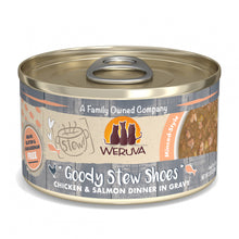 Load image into Gallery viewer, Weruva Classic Cat Stews! Goody Stew Shoes with Chicken & Salmon in Gravy Canned Cat Food