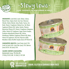 Load image into Gallery viewer, Weruva Classic Cat Stews! Stewy Lewis with Lamb Chicken & Salmon in Gravy Canned Cat Food