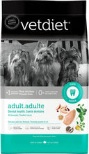 Load image into Gallery viewer, Vetdiet Adult Dental Care All Breed Chicken & Rice Formula