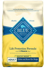 Load image into Gallery viewer, Blue Buffalo Life Protection Healthy Weight Natural Chicken &amp; Brown Rice Recipe Adult Dry Dog Food
