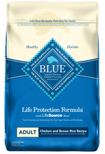 Load image into Gallery viewer, Blue Buffalo Life Protection Natural Chicken &amp; Brown Rice Recipe Adult Dry Dog Food
