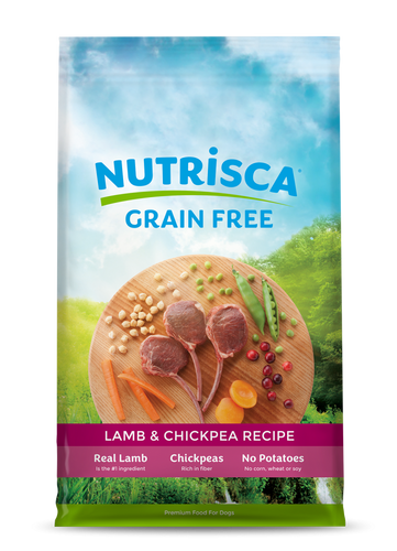 NUTRISCA Grain Free Lamb and Chickpea Recipe Dry Dog Food