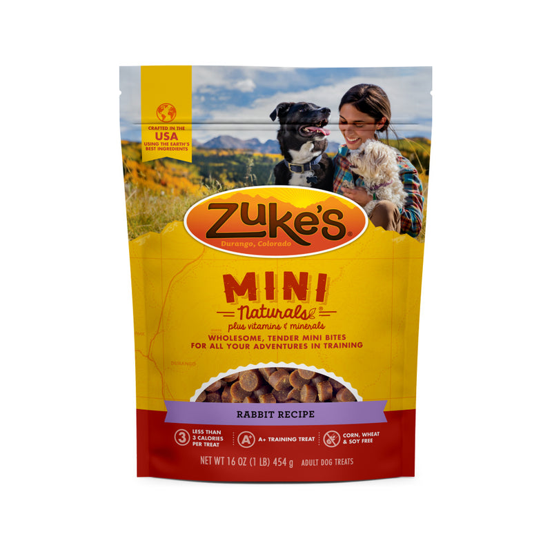 Zukes Rabbit Mini Naturals Dog Treats