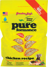 Load image into Gallery viewer, Grandma Lucy&#39;s Pureformance Chicken and Chickpea Freeze Dried Grain Free Dog Food
