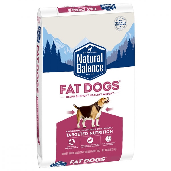 Natural Balance Fat Dogs Low Calorie Dry Dog Food