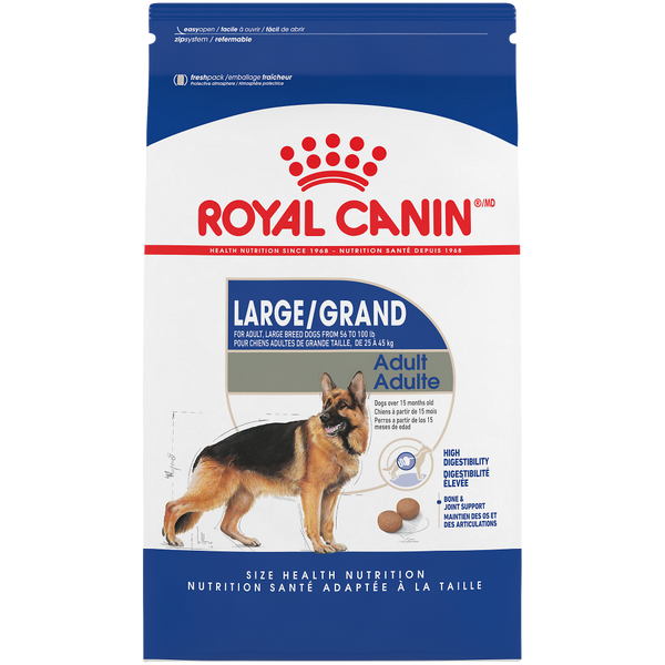 Royal Canin Size Health Nutrition Large Breed Adult Dry Dog Food