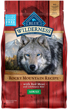Load image into Gallery viewer, Blue Buffalo Wilderness Rocky Mountain Grain Free Red Meat High Protein Recipe Adult Dry Dog Food
