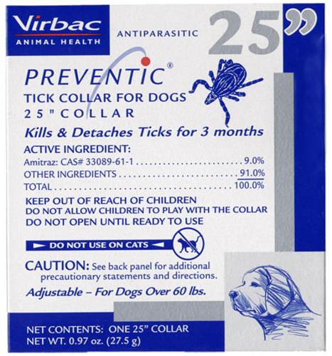 Virbac Preventic Tick Collar for Dogs