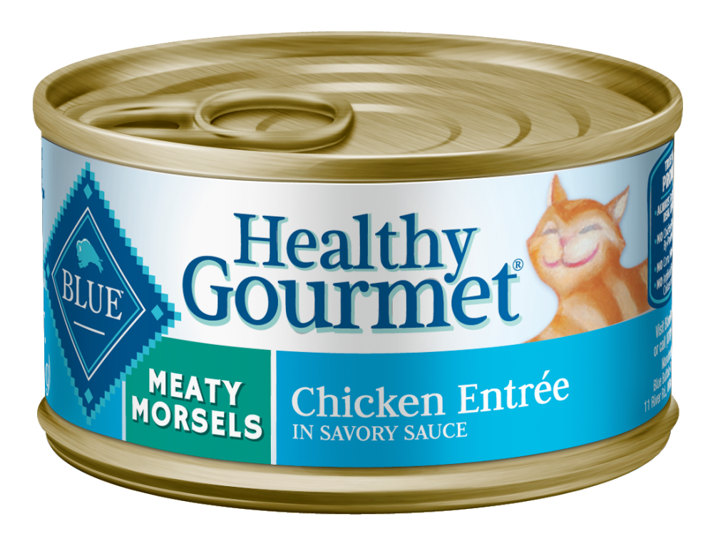 Blue Buffalo Healthy Gourmet Meaty Morsels Chicken Entree Canned Cat Food