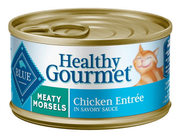Blue Buffalo Healthy Gourmet Meaty Morsels Chicken Entree Canned Cat Food