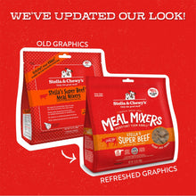 Load image into Gallery viewer, Stella &amp; Chewy&#39;s Freeze Dried Raw Stella&#39;s Super Beef Meal Mixers Grain Free Dog Food Topper
