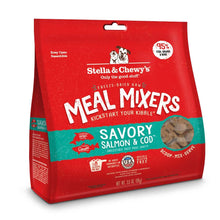 Load image into Gallery viewer, Stella &amp; Chewy&#39;s Freeze Dried Raw Savory Salmon &amp; Cod Meal Mixers Grain Free Dog Food Topper
