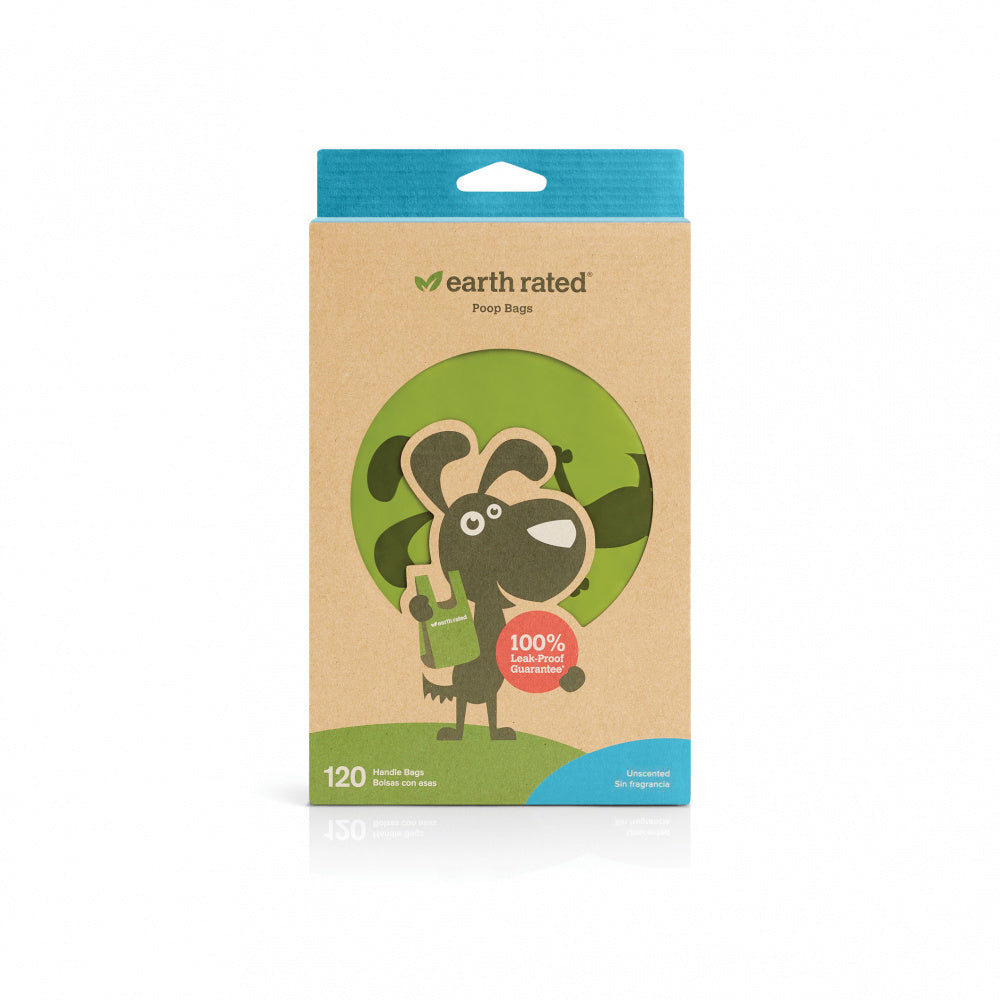 Earth Rated Handle Bags Unscented - 120 Count