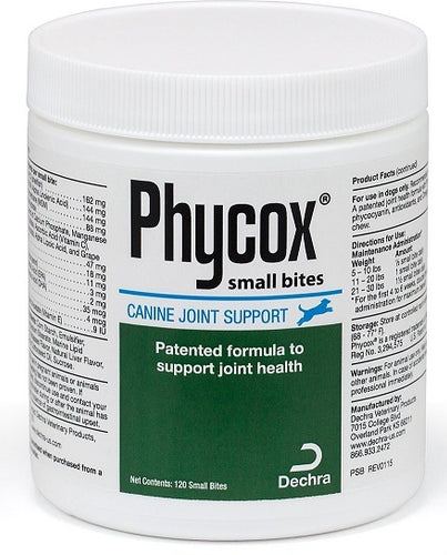 Phycox Small Bites Soft Chews Joint Support Dog Supplement