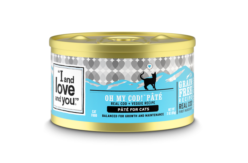 I and Love and You Oh My Cod Grain Free Recipe Canned Cat Food