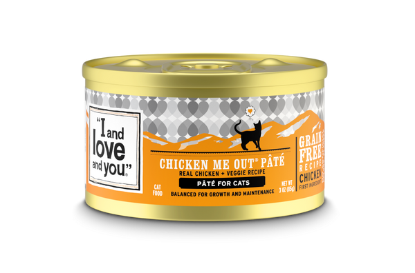 I and Love and You Grain Free Chicken Me Out Recipe Canned Cat Food