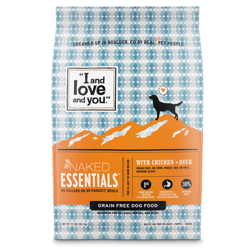 I and Love and You Grain Free Naked Essentials Chicken & Duck Dry Dog Food